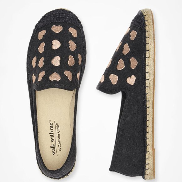 Coldwater Creek Black Escape Espadrilles by Walk With Me/NIB/7.5W - Picture 1 of 10
